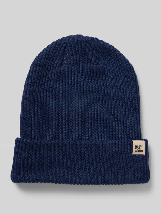 Zdjęcie produktu Czapka beanie z detalem z logo Cotopaxi Granatowy