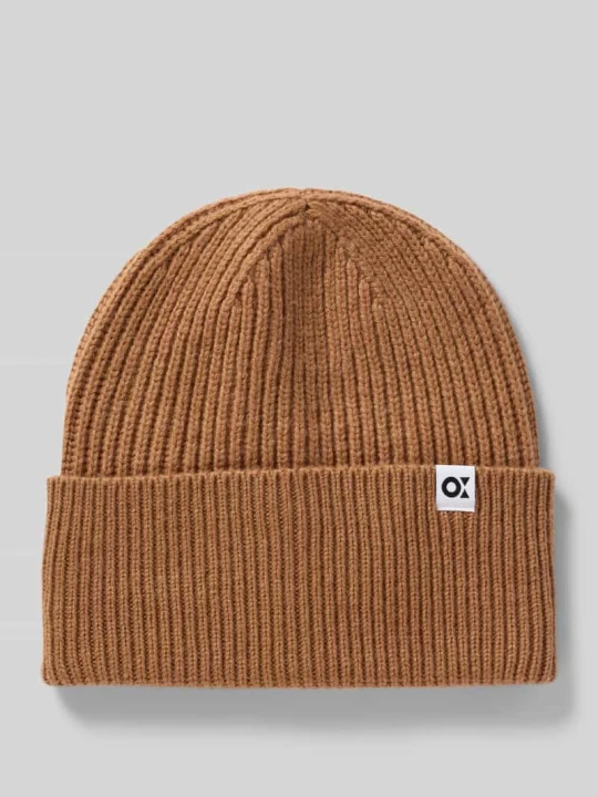 Zdjęcie produktu Czapka beanie z dodatkiem wełny Model 'Afemina' Opus Koniakowy