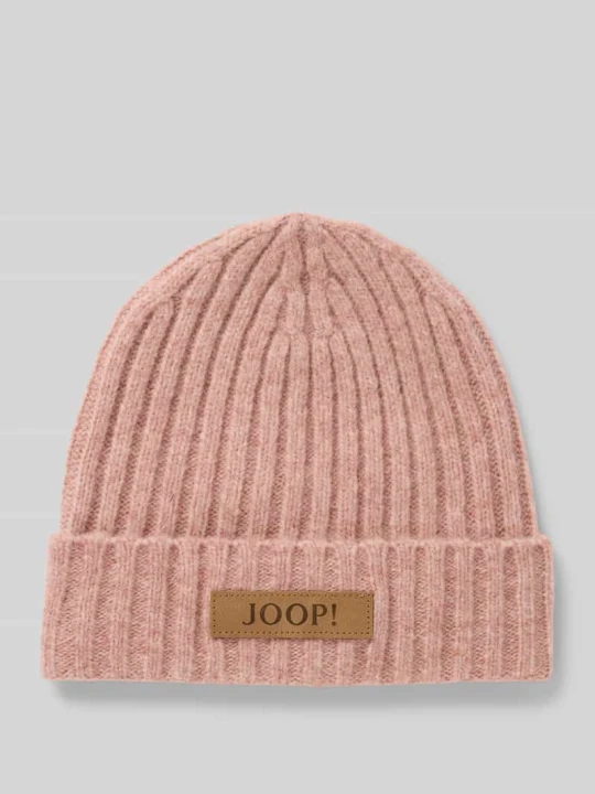 Zdjęcie produktu Czapka beanie z dodatkiem wełny Model 'Aiana' JOOP! Jasnoróżowy