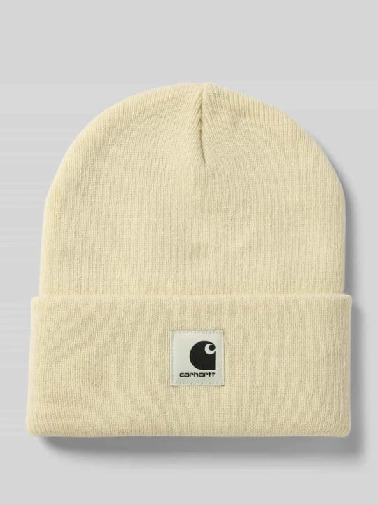 Zdjęcie produktu Czapka beanie z detalem z logo model ‘Ashley’ Carhartt WIP Piaskowy