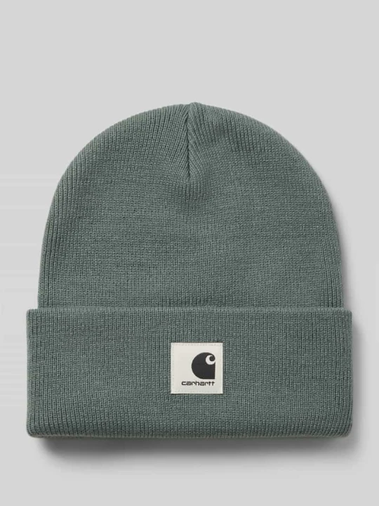 Zdjęcie produktu Czapka beanie z detalem z logo Model 'Ashley' Carhartt WIP Limonkowy
