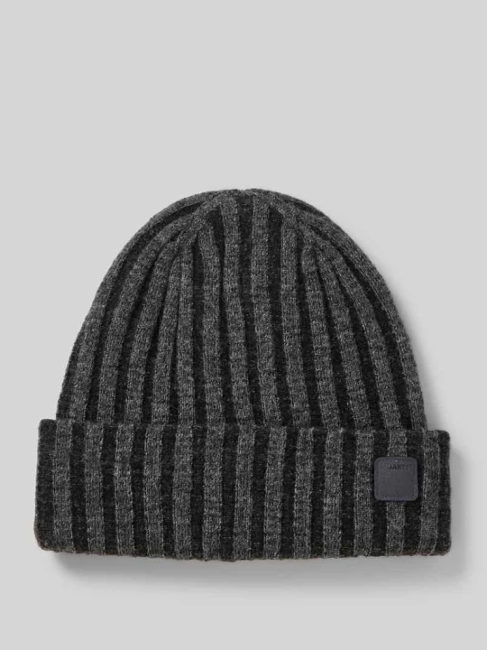 Zdjęcie produktu Czapka beanie z dodatkiem wełny model „Selfoss” Barts czarny