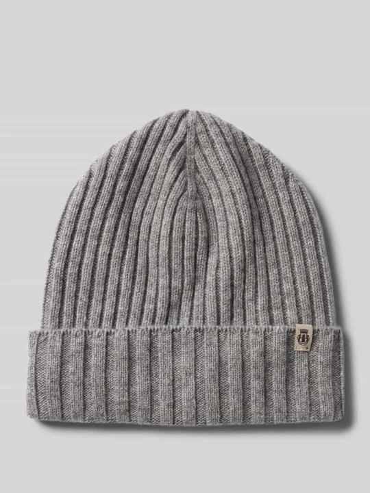 Zdjęcie produktu Czapka beanie z czystego kaszmiru Roeckl Średnioszary melanż