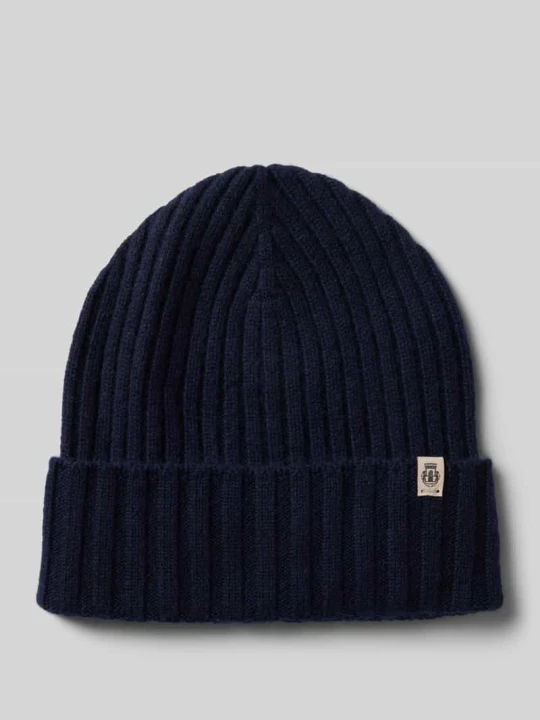 Zdjęcie produktu Czapka beanie z czystego kaszmiru Roeckl Granatowy