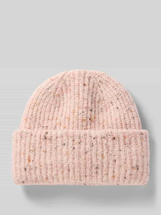 Zdjęcie produktu Czapka beanie z dodatkiem wełny model „Aderi” Opus Jasnoróżowy