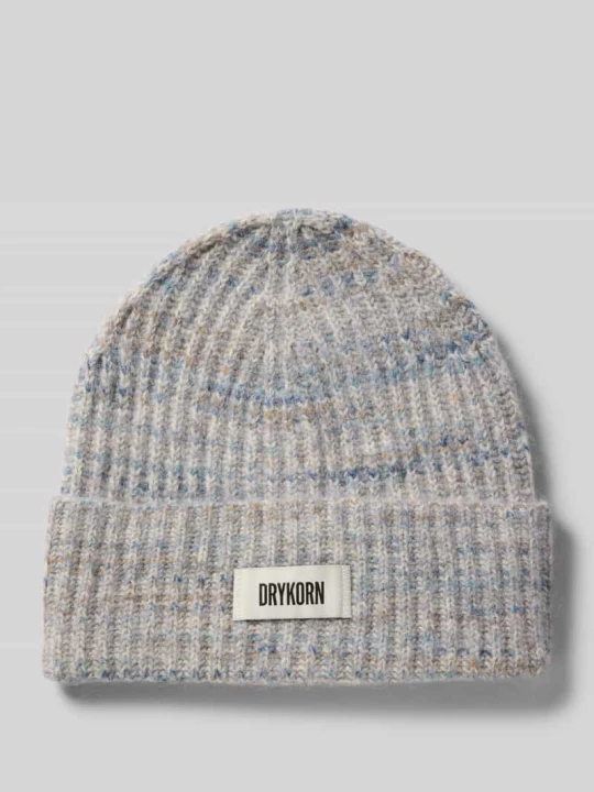 Zdjęcie produktu Czapka beanie z dodatkiem wełny z alpaki model ‘EANI’ Drykorn Jasnoniebieski melanż