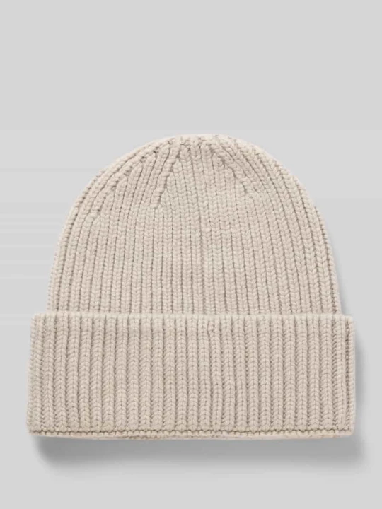 Zdjęcie produktu Czapka beanie z domieszką kaszmiru UNIO HAMBURG Jasnoszary