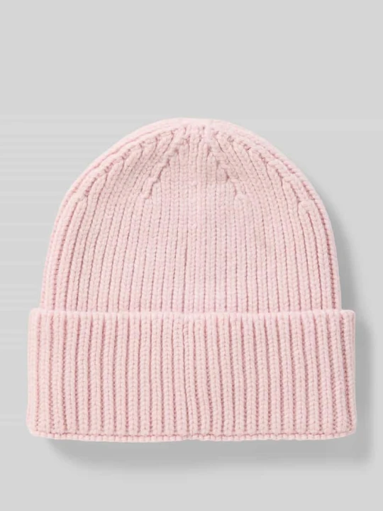 Zdjęcie produktu Czapka beanie z domieszką kaszmiru UNIO HAMBURG Różowawy