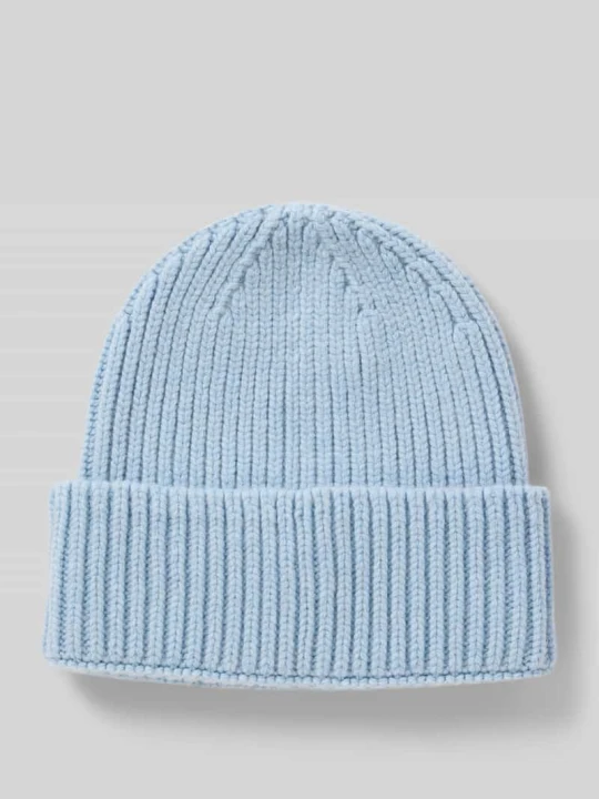 Zdjęcie produktu Czapka beanie z domieszką kaszmiru UNIO HAMBURG Jasnoniebieski