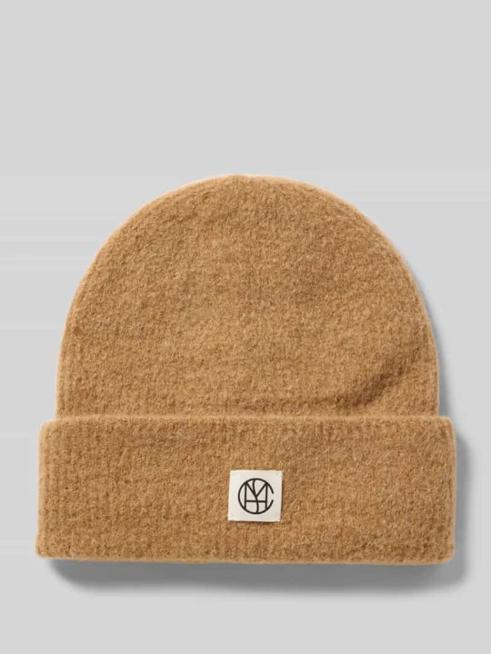 Zdjęcie produktu Czapka beanie z domieszką wełny i kaszmiru MSCH Copenhagen Camel