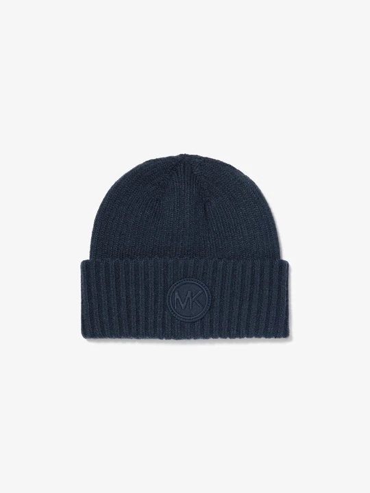 Zdjęcie produktu Czapka beanie z dzianiny Michael Kors PÓŁNOC (Niebieski)