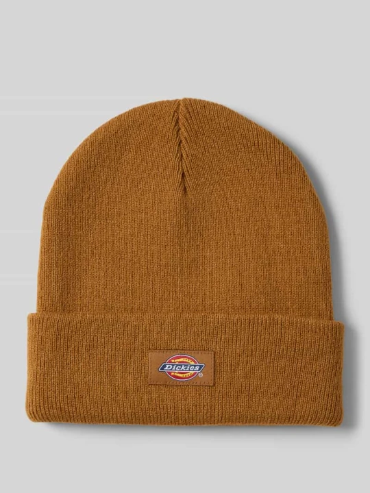 Zdjęcie produktu Czapka beanie z imitacji dzianiny model ‘Gibsland’ Dickies Musztardowy