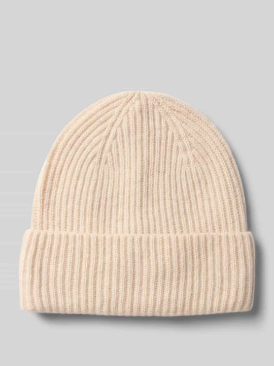 Zdjęcie produktu Czapka beanie z mieszanki bawełny i kaszmiru model ‘COPENHAGEN’ Jack&Jones Złamany biały