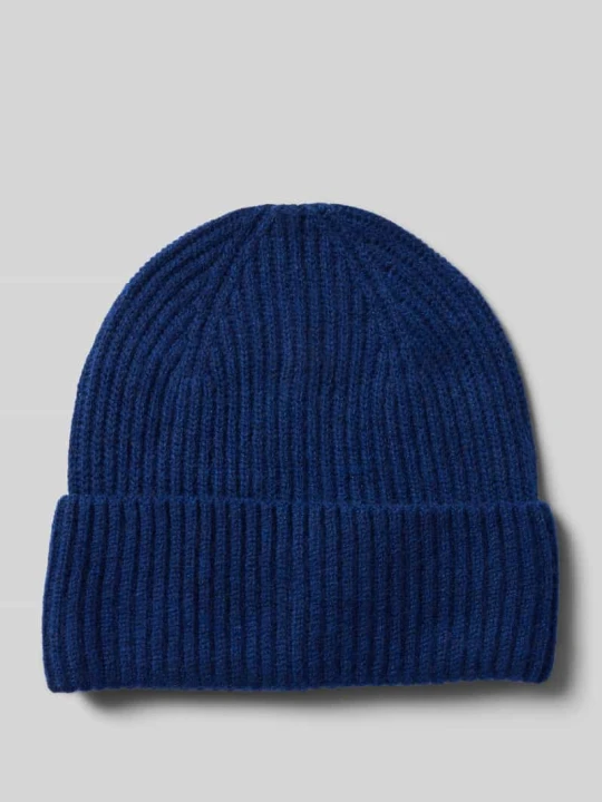 Zdjęcie produktu Czapka beanie z mieszanki bawełny i kaszmiru model ‘COPENHAGEN’ Jack&Jones Granatowy