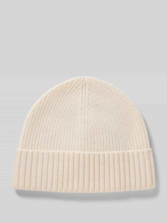Zdjęcie produktu Czapka beanie z mieszanki wełny i kaszmiru MCNEAL Złamany biały