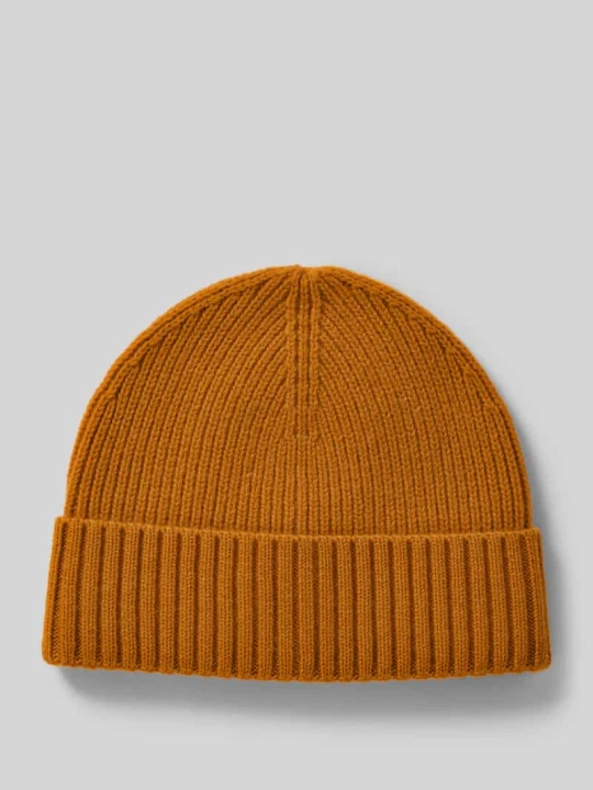 Zdjęcie produktu Czapka beanie z mieszanki wełny i kaszmiru MCNEAL Złoty