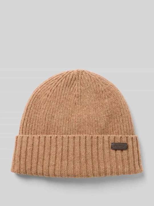 Zdjęcie produktu Czapka beanie z mieszanki wełny model ‘CARLTON’ Barbour Beżowy