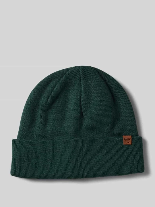 Zdjęcie produktu Czapka beanie z mieszanki wiskozy model ‘WILLES’ Barts Zielony
