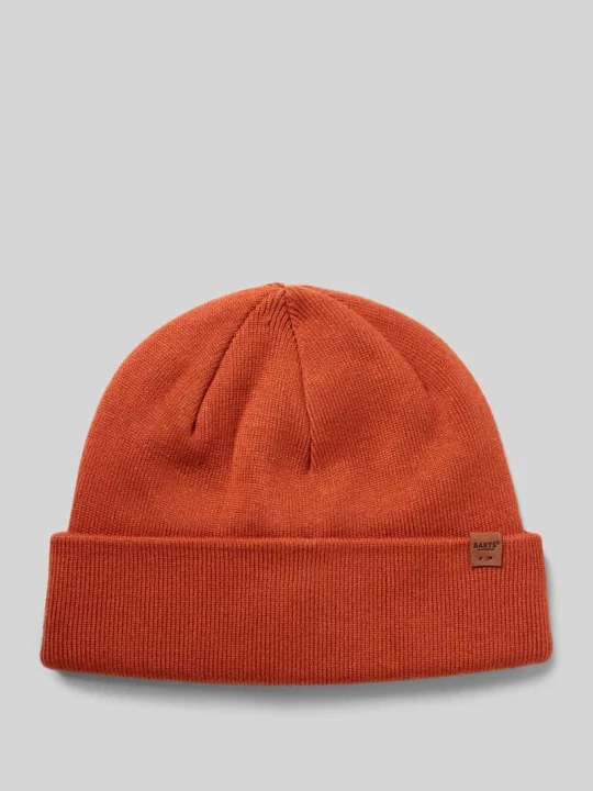 Zdjęcie produktu Czapka beanie z mieszanki wiskozy model ‘WILLES’ Barts Pomarańczowy