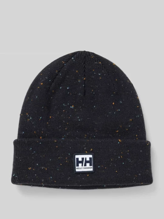 Zdjęcie produktu Czapka beanie z naszywką z logo Helly Hansen Czarny