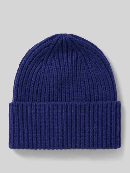 Zdjęcie produktu Czapka beanie z szerokim rondem Model „Beky” Someday Królewski niebieski