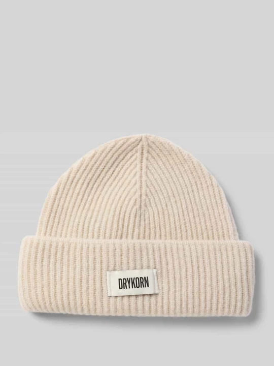 Zdjęcie produktu Czapka beanie z żywej wełny model ‘NEREA’ Drykorn Piaskowy melanż