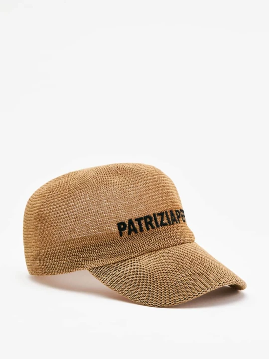 Zdjęcie produktu Czapka bejsbolowa Patrizia Pepe beżowy