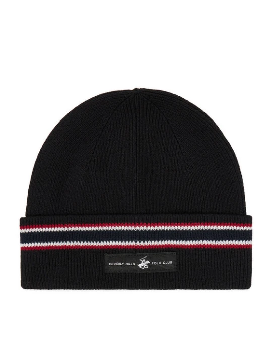 Zdjęcie produktu Czapka Beverly Hills Polo Club CEO-BHPC-M3-002-AW25 Czarny