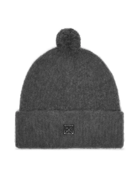 Zdjęcie produktu Czapka Calvin Klein Emblem Brushed LV04D8067G Szary