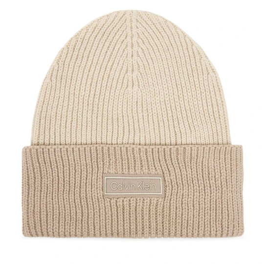 Zdjęcie produktu Czapka Calvin Klein LV04D8029G Écru Kremowy