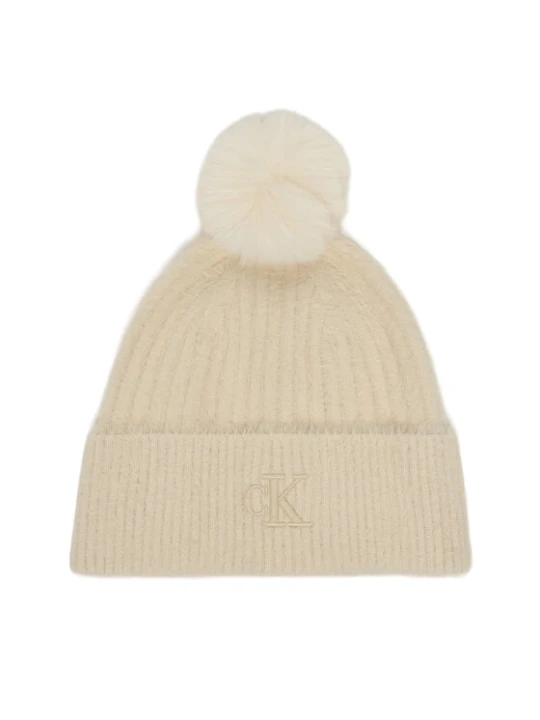 Zdjęcie produktu Czapka Calvin Klein LV04F8113G Kremowy