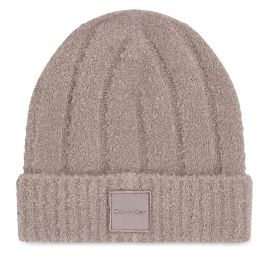 Zdjęcie produktu Czapka Calvin Klein Modern Patch Chunky K60K612596 Beżowy