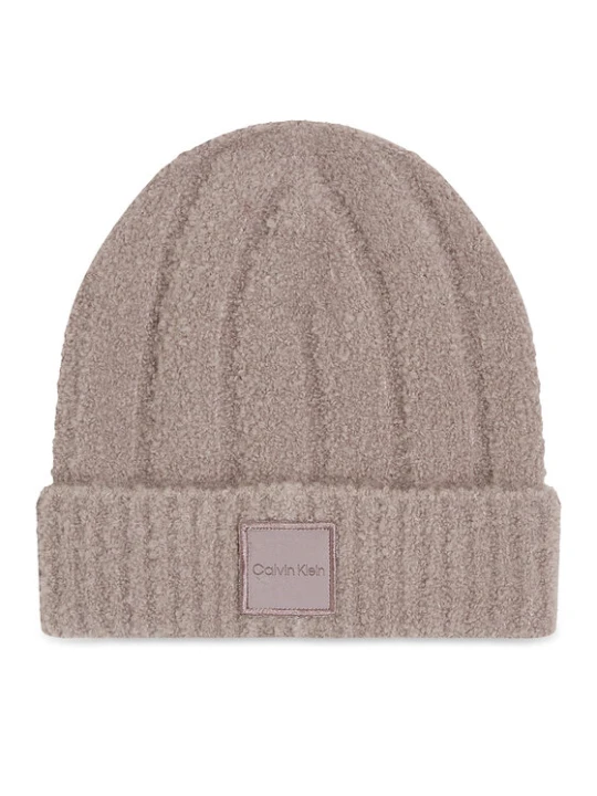 Zdjęcie produktu Czapka Calvin Klein Modern Patch Chunky K60K612596 Beżowy