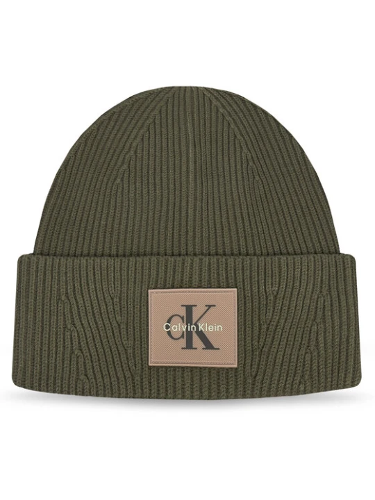 Zdjęcie produktu Czapka Calvin Klein Monologo LV04D8096G Khaki