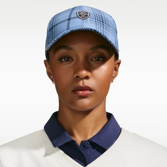 Zdjęcie produktu Czapka do golfa w kratę Nike Club - Niebieski