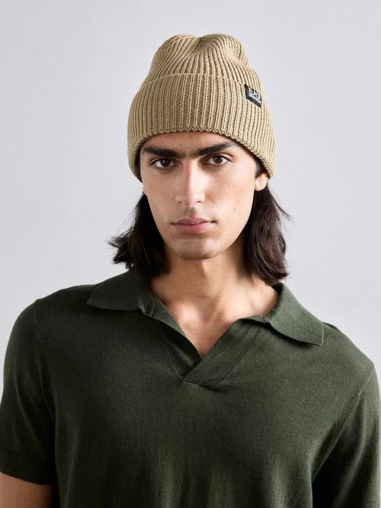Zdjęcie produktu Czapka EA7 Emporio Armani wielbłądzi