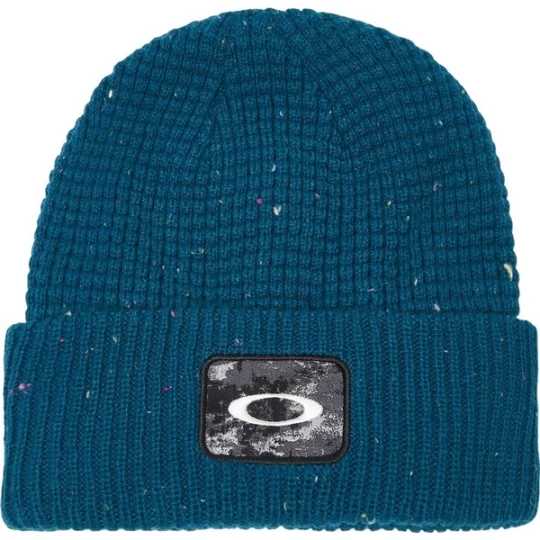 Zdjęcie produktu Czapka Ellipse Patch Waffle Beanie Oakley Niebieski