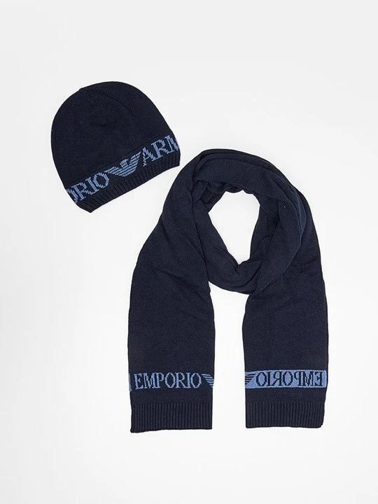 Zdjęcie produktu Czapka Emporio Armani niebieski