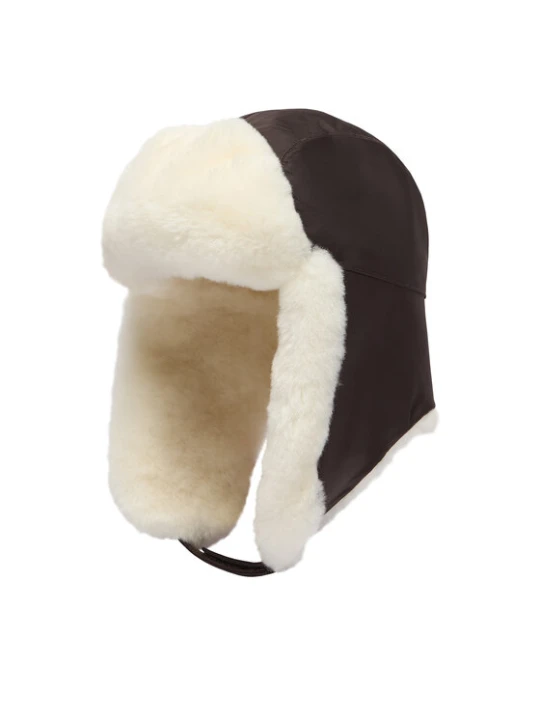 Zdjęcie produktu Czapka EMU Australia Aviator K7024 Brązowy ciemny