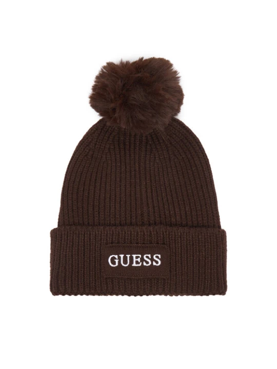 Zdjęcie produktu Czapka Guess AW5650 WOL01 Brązowy ciemny