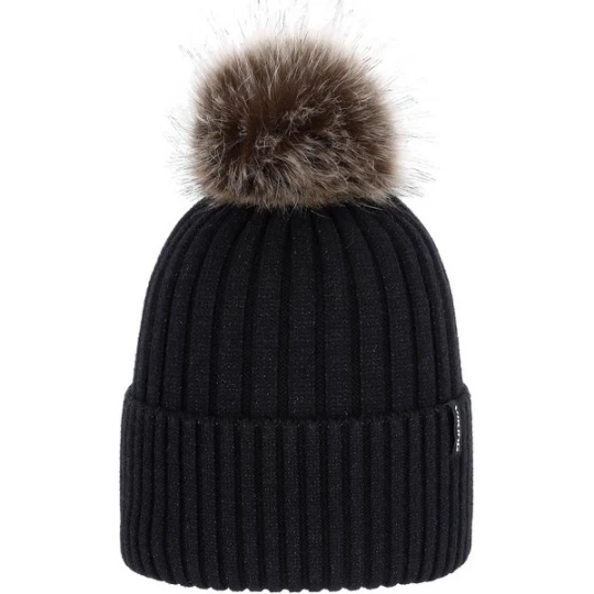Zdjęcie produktu Czapka Hana Pompon Lifestyle Viking Czarny