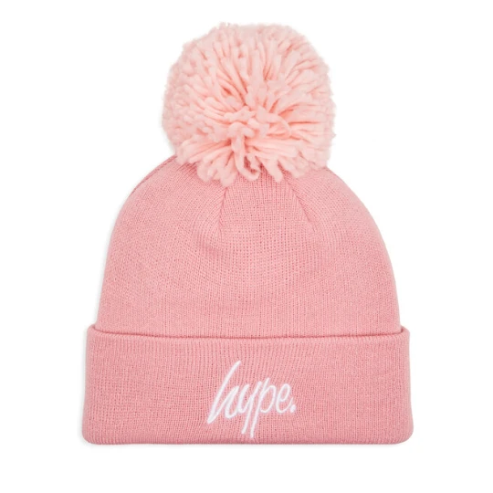 Zdjęcie produktu Czapka HYPE Bobble Script YVLR-714 Różowy