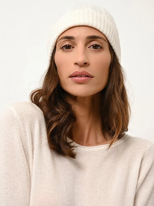 Zdjęcie produktu Czapka Just Cashmere beżowy