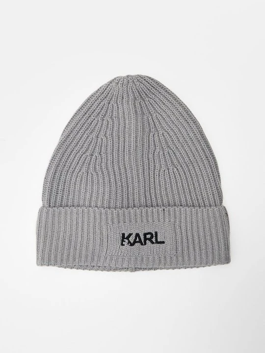 Zdjęcie produktu Czapka KARL LAGERFELD szary