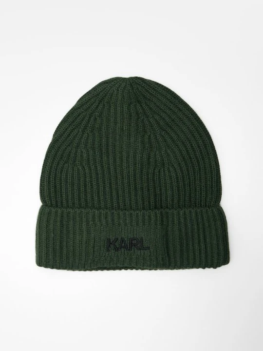 Zdjęcie produktu Czapka KARL LAGERFELD ciemnozielony