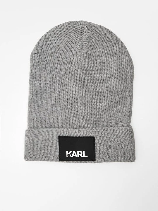 Zdjęcie produktu Czapka KARL LAGERFELD szary