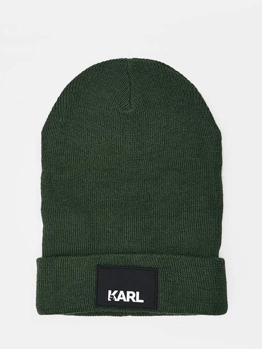 Zdjęcie produktu Czapka KARL LAGERFELD zielony