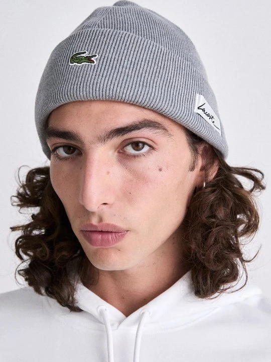 Zdjęcie produktu Czapka Lacoste jasnoszary