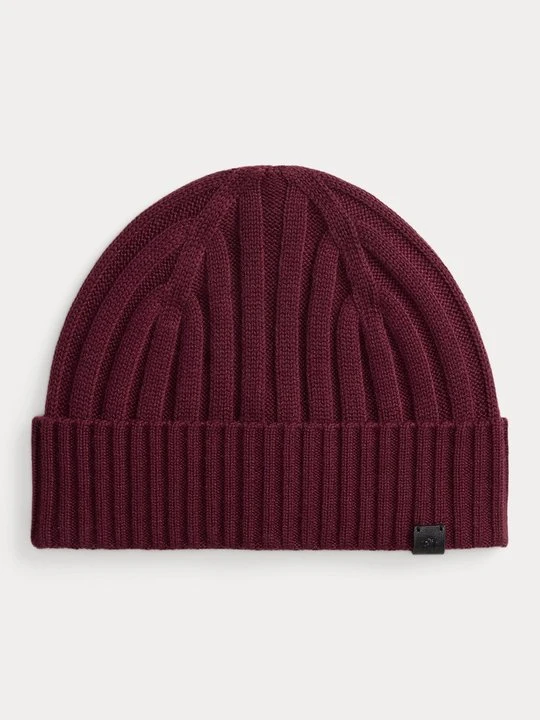 Zdjęcie produktu Czapka Lauren Ralph Lauren ciemnoczerwony