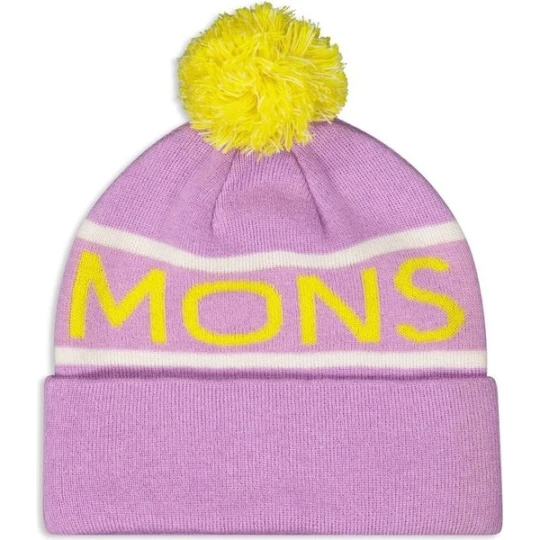 Zdjęcie produktu Czapka McCloud Pom Pom Beanie Logo Mons Royale Różowy